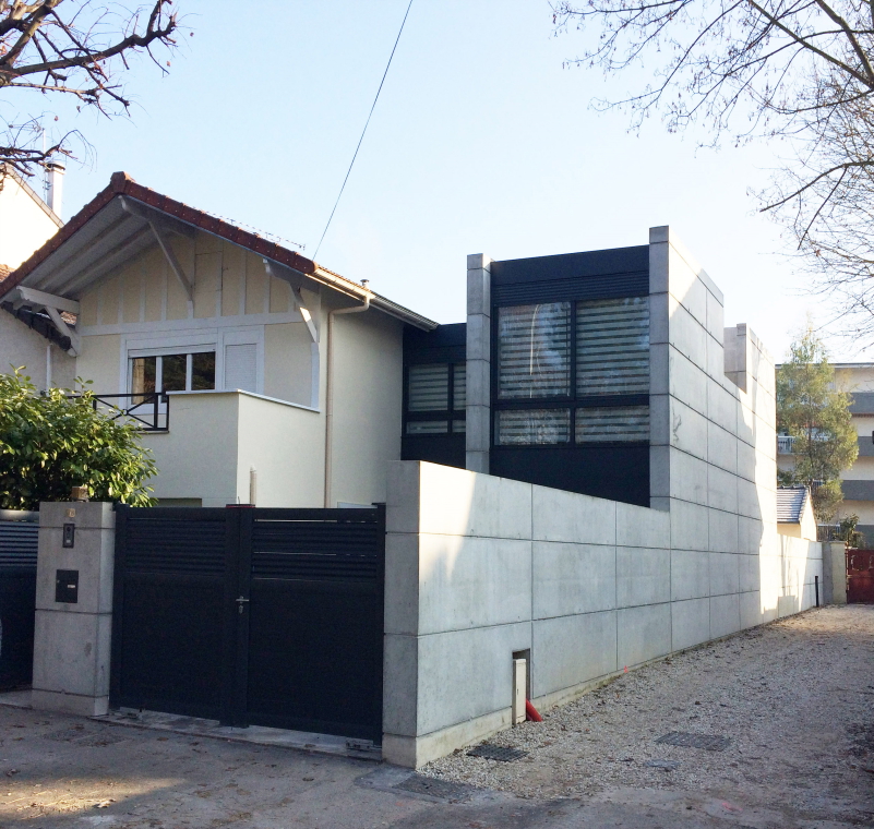 Extension Perreux sur Marne 2016 by Dragan Architecture Paris